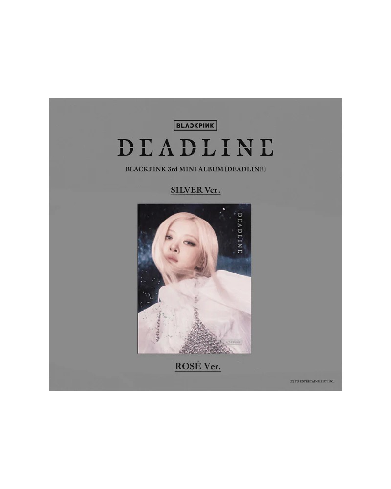 BLACKPINK: DEADLINE (SILVER Ver. ROSÉ) (K-POP) CD