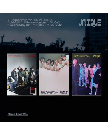 P1Harmony: UNIQUE (Random Photobook Ver.) (K-POP)