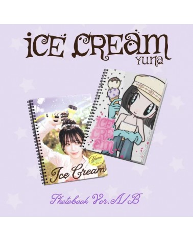 YUNA (ITZY): ICE CREAM (Random Photobook Ver.) (K-POP)
