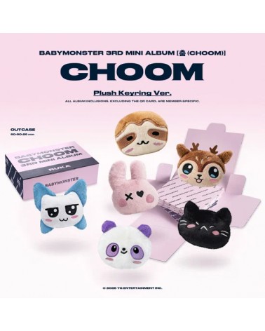 BABYMONSTER: CHOOM (Random Plush Keyring Ver.) (K-POP)