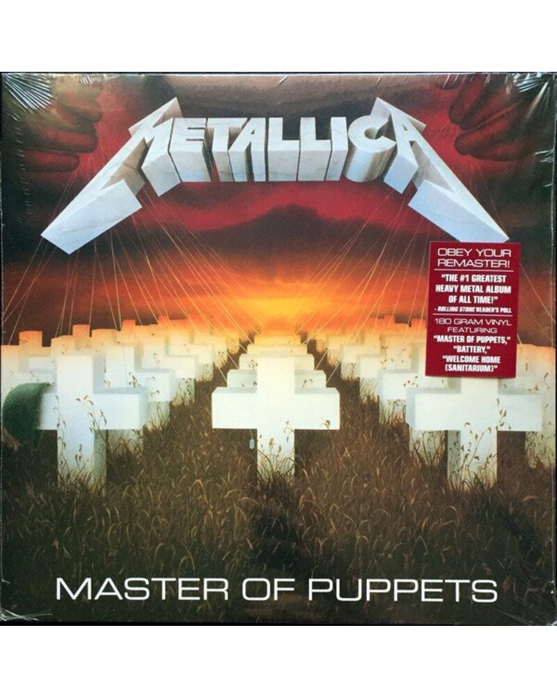 METALLICA: MASTER OF PUPPETS LP