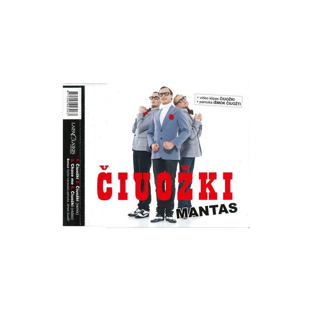 MANTAS: ČIUOŽKI CDSingle