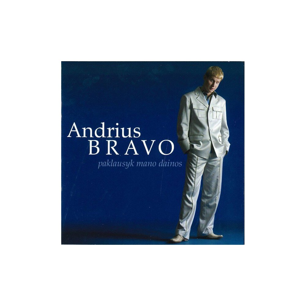 ANDRIUS BRAVO: PAKLAUSYK MANO DAINOS CD