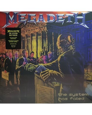 MEGADETH: THE SYSTEM HAS FAILED 1LP